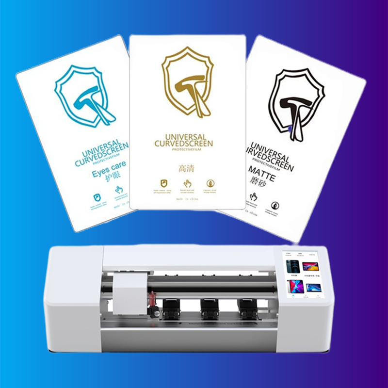 Screen Protector Cutter - 50 Stück TPU Flexible Hydrogelfolie Mechanikerfolie